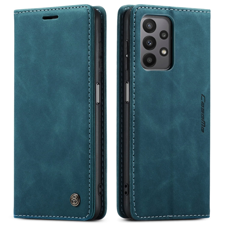 For Samsung Galaxy A23 CaseMe 013 Multifunctional Horizontal Flip Leather Phone Case(Blue) - Galaxy Phone Cases by CaseMe | Online Shopping South Africa | PMC Jewellery | Buy Now Pay Later Mobicred