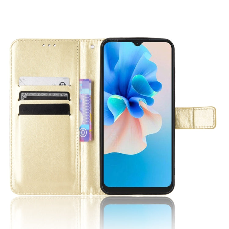 For Blackview A55 Pro Retro Crazy Horse Texture Leather Phone Case(Gold) - More Brand by PMC Jewellery | Online Shopping South Africa | PMC Jewellery | Buy Now Pay Later Mobicred