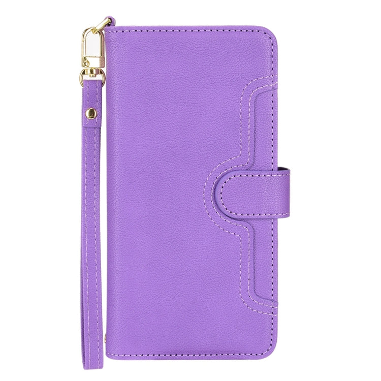 For Doogee S86 / S86 Pro Litchi Texture Zipper Leather Phone Case(Purple) - Doogee Cases by PMC Jewellery | Online Shopping South Africa | PMC Jewellery | Buy Now Pay Later Mobicred