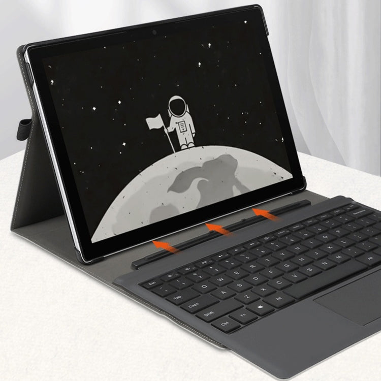 For Microsoft Surface Go 3 / 2 / 1 Deer Head Pattern Tablet Leather Case(Black) - Others by PMC Jewellery | Online Shopping South Africa | PMC Jewellery | Buy Now Pay Later Mobicred