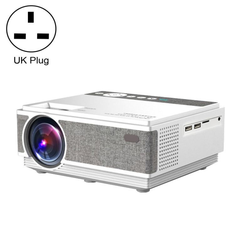 E460 1280x720P 120ANSI LCD LED Smart Projector, Basic Version, Plug Type:UK Plug - LED Projector by PMC Jewellery | Online Shopping South Africa | PMC Jewellery | Buy Now Pay Later Mobicred