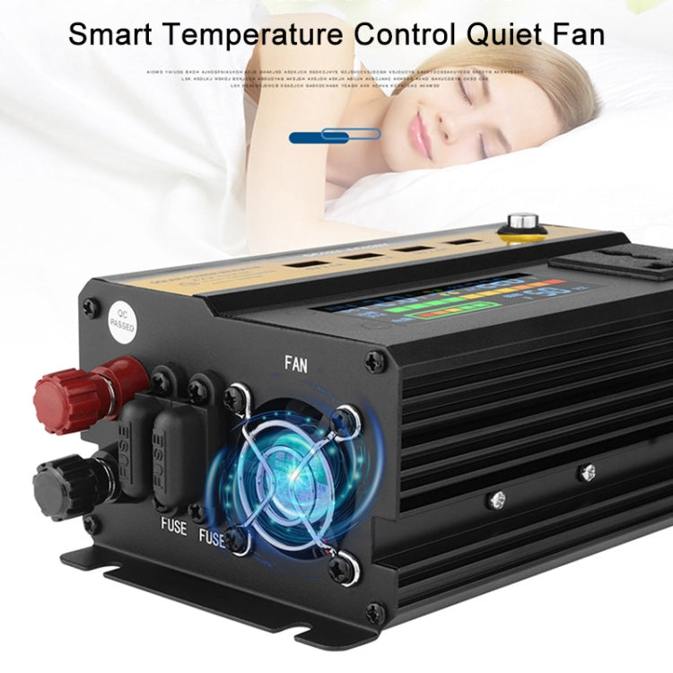 8896 2200W Car Smart Multi-functional Digital Display Inverter, Specification:24V - Modified Square Wave by PMC TechLife | Online Shopping South Africa | PMC TechLife | Buy Now Pay Later Mobicred