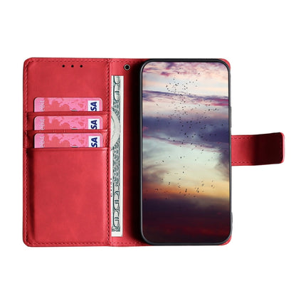 For Blackview A55 Pro Skin Feel Crocodile Magnetic Clasp Leather Phone Case(Red) - More Brand by PMC Jewellery | Online Shopping South Africa | PMC Jewellery | Buy Now Pay Later Mobicred