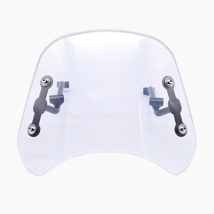 DF016-C Motorcycle Front Windshield for Benelli Leoncino Trail 500(Transparent) - Others by PMC Jewellery | Online Shopping South Africa | PMC Jewellery | Buy Now Pay Later Mobicred