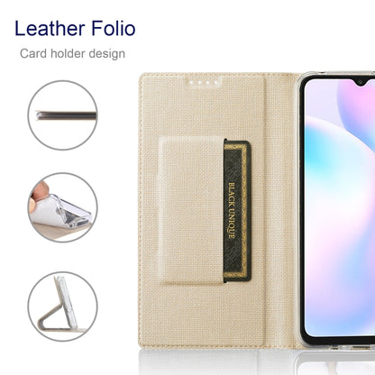 For Sharp Aquos R7 ViLi DMX Series Shockproof TPU + PU Leather Magnetic Attraction Horizontal Flip Case(Gold) - More Brand by ViLi | Online Shopping South Africa | PMC Jewellery | Buy Now Pay Later Mobicred