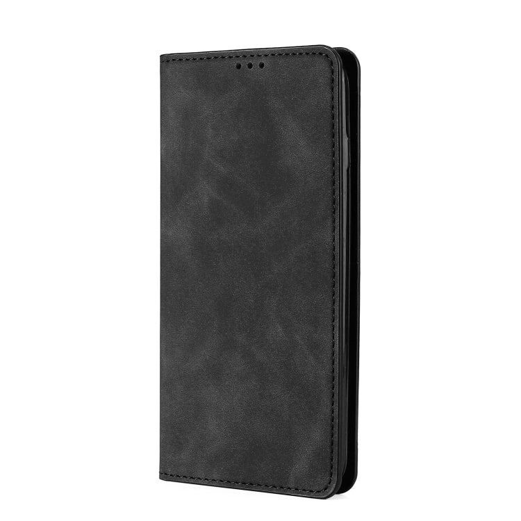 For Blackview A55 Skin Feel Magnetic Horizontal Flip Leather Phone Case(Black) - More Brand by PMC Jewellery | Online Shopping South Africa | PMC Jewellery