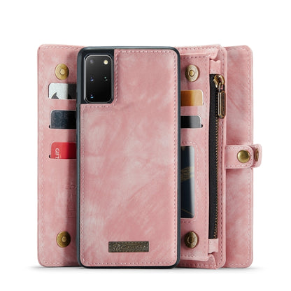 For Samsung Galaxy S20 Ultra CaseMe Detachable Multifunctional Horizontal Flip Leather Case, with Card Slot & Holder & Zipper Wallet & Photo Frame (Pink) - Galaxy Phone Cases by CaseMe | Online Shopping South Africa | PMC Jewellery | Buy Now Pay Later Mobicred