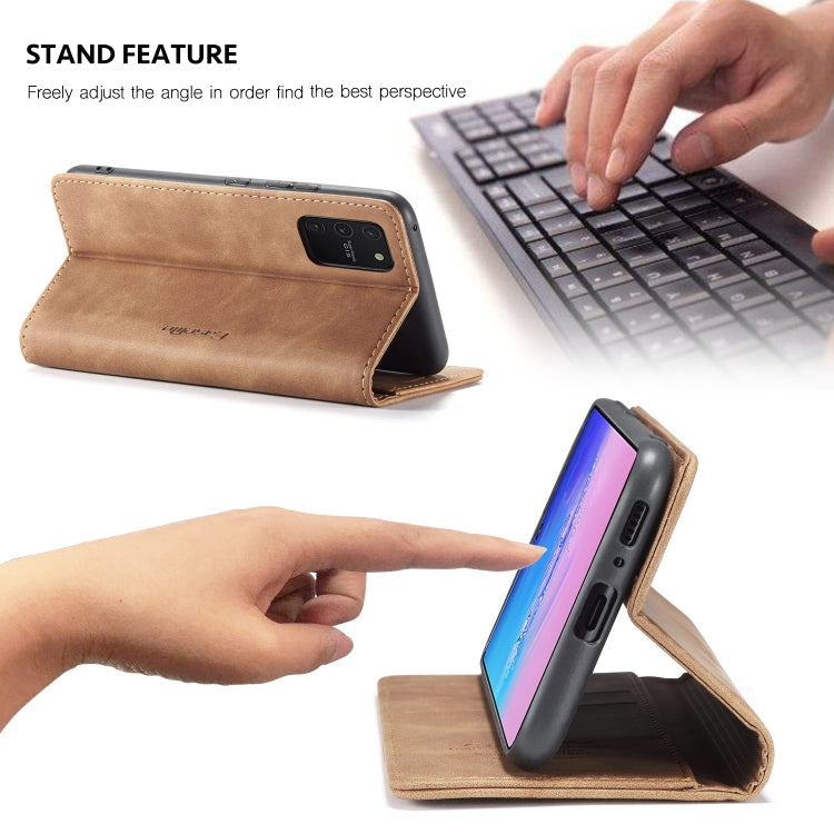 For Galaxy A91 / S10 Lite CaseMe Multifunctional Horizontal Flip Leather Case, with Card Slot & Holder & Wallet(Brown) - Galaxy Phone Cases by CaseMe | Online Shopping South Africa | PMC Jewellery | Buy Now Pay Later Mobicred