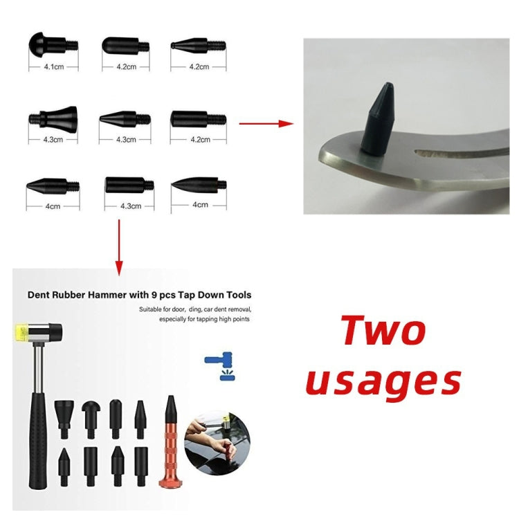 N4 107 in 1 Car Paintless Dent Removal Fender Damage Repair Puller Lifter, Plug Type:US Plug - Sheet Metal Tools by PMC TechLife | Online Shopping South Africa | PMC TechLife | Buy Now Pay Later Mobicred