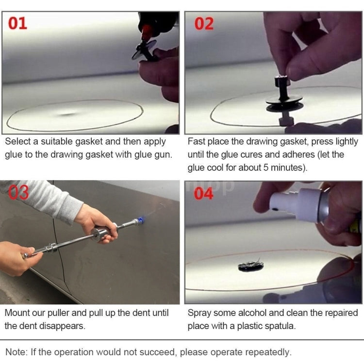 N5 104 in 1 Car Paintless Dent Removal Fender Damage Repair Puller Lifter, Plug Type:EU Plug - Sheet Metal Tools by PMC TechLife | Online Shopping South Africa | PMC TechLife | Buy Now Pay Later Mobicred