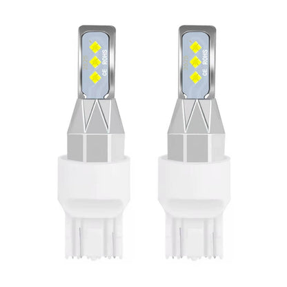 1 Pair 7440 DC 12V-24V 12W 1800LM Car LED Fog Light(Ice Blue Light) - Fog / Driving Lights by PMC Jewellery | Online Shopping South Africa | PMC Jewellery | Buy Now Pay Later Mobicred