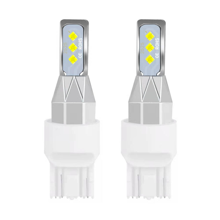 1 Pair 7440 DC 12V-24V 12W 1800LM Car LED Fog Light(Yellow Light) - Fog / Driving Lights by PMC Jewellery | Online Shopping South Africa | PMC Jewellery | Buy Now Pay Later Mobicred