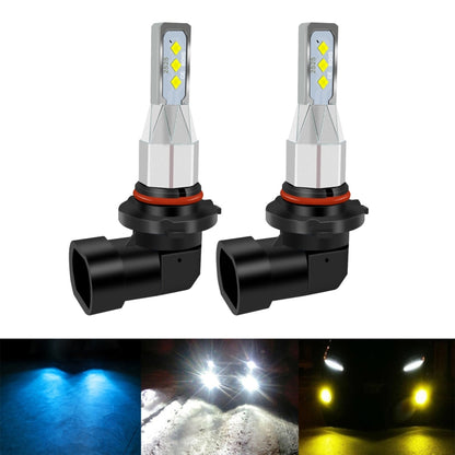 1 Pair 9006 DC 12V-24V 12W 1800LM Car LED Fog Light(Yellow Light) - Fog / Driving Lights by PMC Jewellery | Online Shopping South Africa | PMC Jewellery | Buy Now Pay Later Mobicred