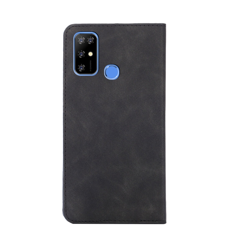 For DOOGEE X96 Pro Skin Feel Magnetic Horizontal Flip Leather Phone Case(Black) - More Brand by PMC TechLife | Online Shopping South Africa | PMC TechLife | Buy Now Pay Later Mobicred