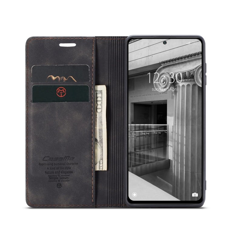 For Xiaomi 12/12X CaseMe 013 Multifunctional Horizontal Flip Leather Phone Case(Black) - Xiaomi Cases by CaseMe | Online Shopping South Africa | PMC Jewellery | Buy Now Pay Later Mobicred