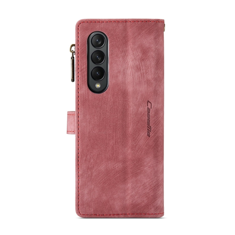 For Samsung Galaxy Z Fold3 5G CaseMe C30 Multifunctional Phone Leather Phone Case(Red) - Galaxy Phone Cases by CaseMe | Online Shopping South Africa | PMC Jewellery | Buy Now Pay Later Mobicred