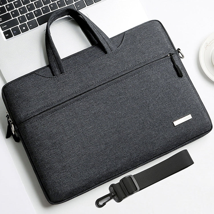 Handbag Laptop Bag Inner Bag with Shoulder Strap, Size:14 inch(Dark Grey) - Other by PMC Jewellery | Online Shopping South Africa | PMC Jewellery | Buy Now Pay Later Mobicred