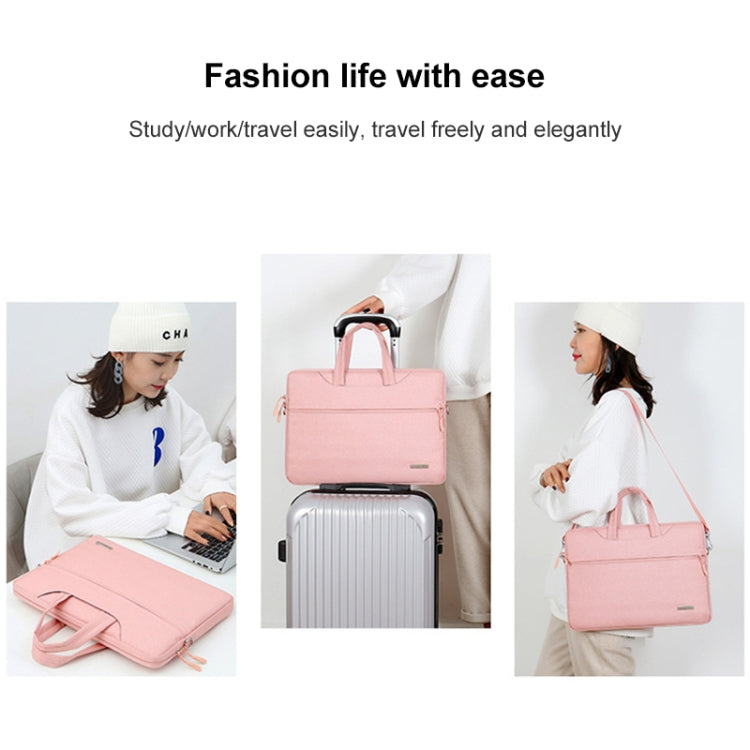 Handbag Laptop Bag Inner Bag with Shoulder Strap, Size:14 inch(Grey) - Other by PMC TechLife | Online Shopping South Africa | PMC TechLife | Buy Now Pay Later Mobicred