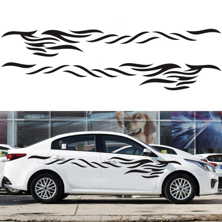 2 PCS/Set D-369 Totem Pattern Car Decorative Sticker(White) - Decorative Sticker by PMC TechLife | Online Shopping South Africa | PMC TechLife | Buy Now Pay Later Mobicred