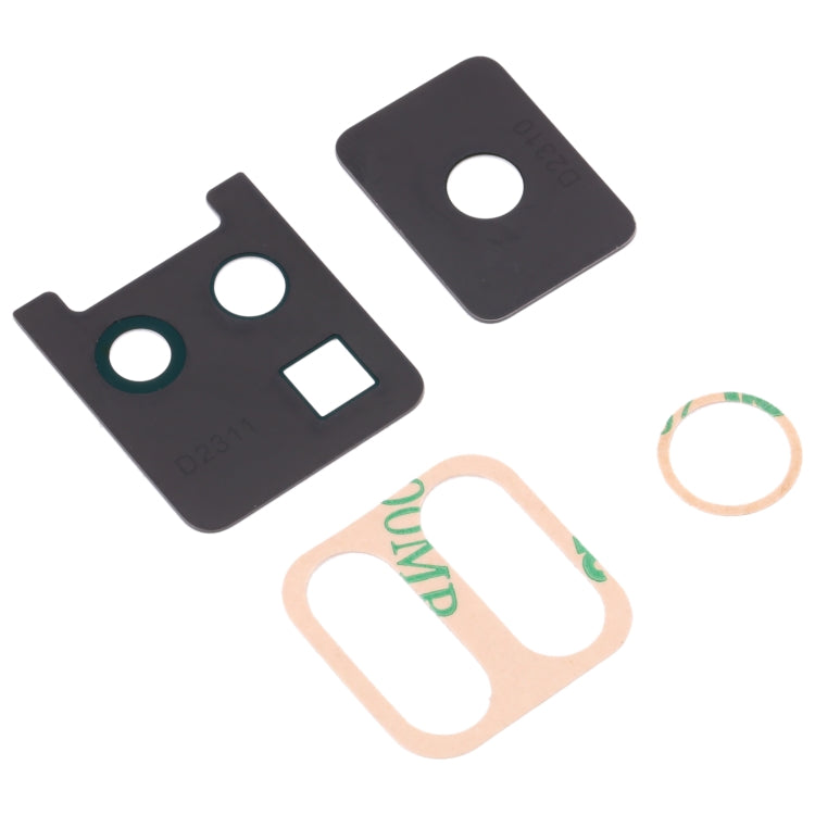 For Infinix Zero X/Zero X Pro X6810 X6811 X6811B 10pcs Back Camera Lens - Camera Parts by PMc TechLife | Online Shopping South Africa | PMc TechLife | Buy Now Pay Later Mobicred