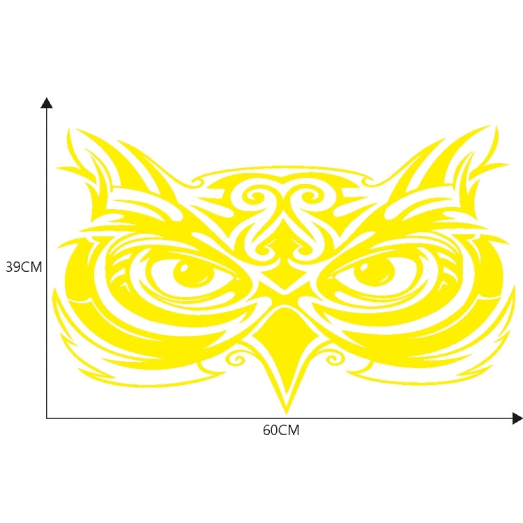 D-921 Eagle Totem Pattern Car Modified Decorative Sticker(Yellow) - Decorative Sticker by PMC TechLife | Online Shopping South Africa | PMC TechLife | Buy Now Pay Later Mobicred