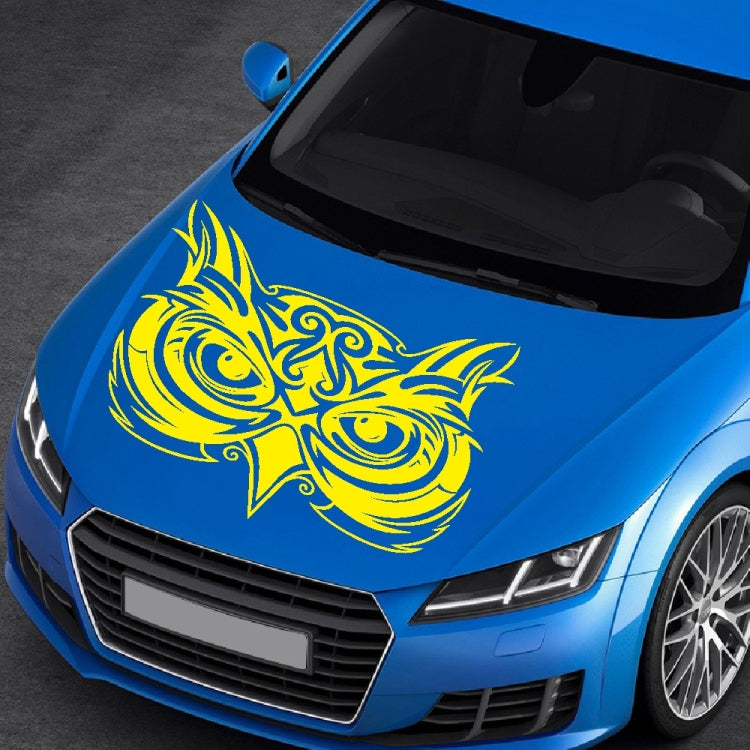 D-921 Eagle Totem Pattern Car Modified Decorative Sticker(Yellow) - Decorative Sticker by PMC TechLife | Online Shopping South Africa | PMC TechLife | Buy Now Pay Later Mobicred