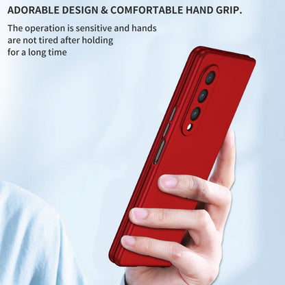 For Samsung Galaxy Z Fold4 Armor Foldable Phone Case(Red) - Galaxy Z Fold4 5G Cases by PMC Jewellery | Online Shopping South Africa | PMC Jewellery