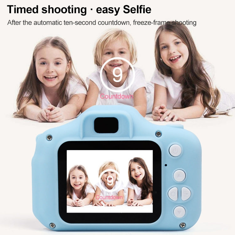 X2S 2.0 Inch LCD Screen Mini Children Camera Digital Camera, Resolution:HD 1300W(Green) - Children Cameras by PMC Jewellery | Online Shopping South Africa | PMC Jewellery | Buy Now Pay Later Mobicred