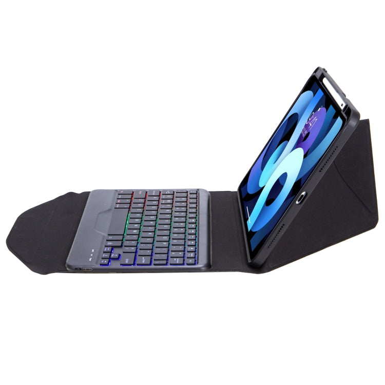 Z11BS Pen Slot Backlight Bluetooth Keyboard Leather Tablet Case For iPad Pro 11 2021/2020/2018(Black) - For iPad Pro by PMC TechLife | Online Shopping South Africa | PMC TechLife