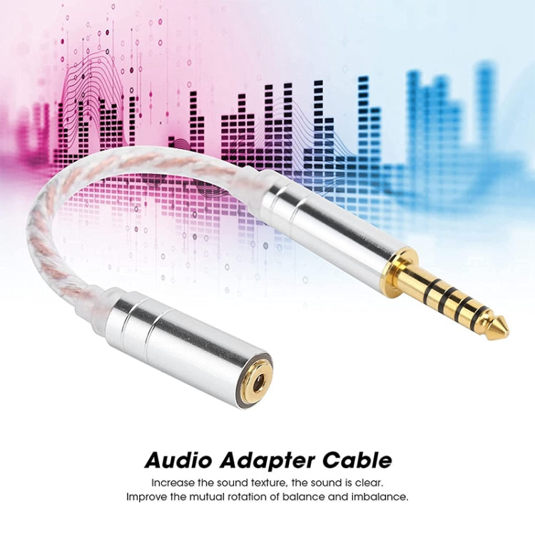 ZS0156 Balanced Inter-conversion Audio Cable(2.5 Balance Male to 3.5 Stereo Female) - Headset Accessories by PMC Jewellery | Online Shopping South Africa | PMC Jewellery | Buy Now Pay Later Mobicred