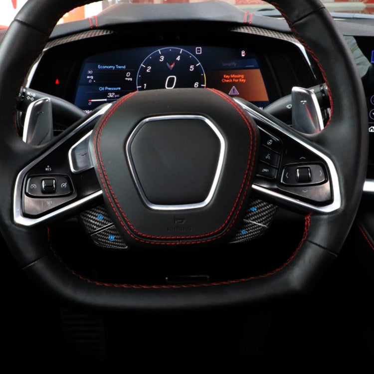 Car Steering Wheel Below Buttons for Chevrolet Corvette C8 2020-2021(Blue) - Steering Wheel Accessories by PMC TechLife | Online Shopping South Africa | PMC TechLife | Buy Now Pay Later Mobicred