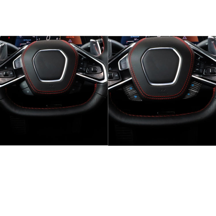Car Steering Wheel Below Buttons for Chevrolet Corvette C8 2020-2021(Blue) - Steering Wheel Accessories by PMC TechLife | Online Shopping South Africa | PMC TechLife | Buy Now Pay Later Mobicred