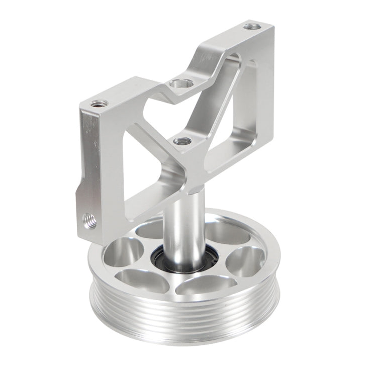 Car Modification Air Pump Idle Bracket with Pulley for Ford Mustang 5.0 1979-1995(Silver) - Engine Fittings by PMC TechLife | Online Shopping South Africa | PMC TechLife | Buy Now Pay Later Mobicred