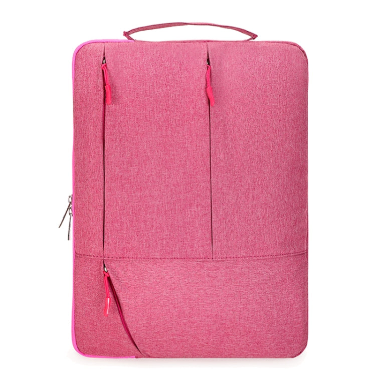 C310 Portable Casual Laptop Handbag, Size:15.6-17 inch(Pink) - free shipping - PMC Jewellery - Order now!