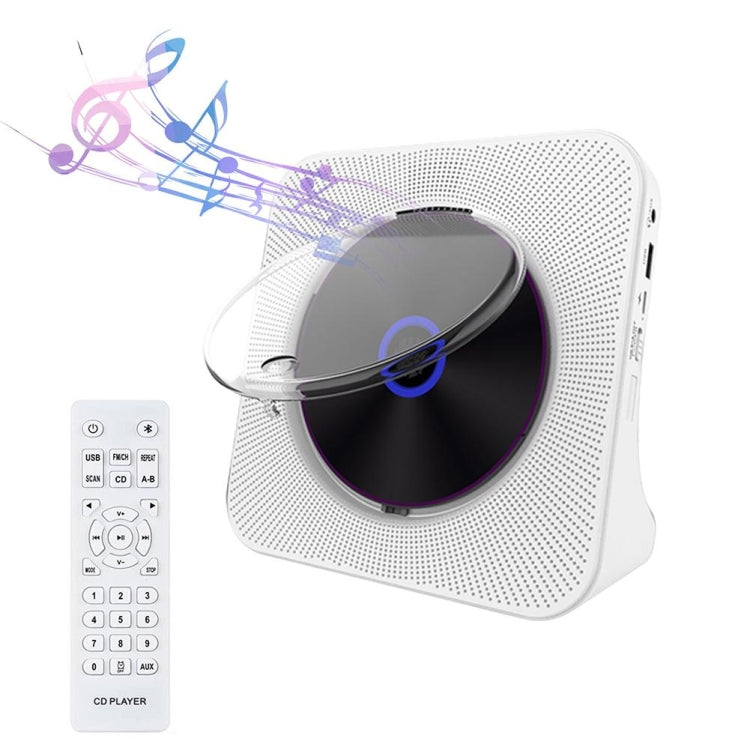 Kecag KC-806 2A Retro Bluetooth Music Disc Album CD Player, Specification:Rechargeable Version(Pink) - free shipping - PMC Jewellery - Order now!