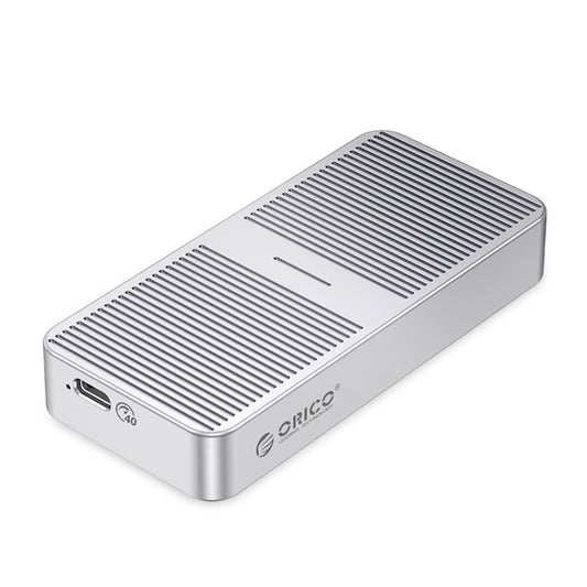 ORICO M224C3-U4-SV M.2 NVME 40Gbps SSD Enclosure(Silver) - HDD Enclosure by ORICO | Online Shopping South Africa | PMC Jewellery | Buy Now Pay Later Mobicred