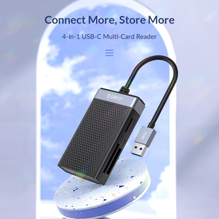 ORICO CL4D-C3 4-in-1 Type-C Multifunction Card Reader(Black) - free shipping - PMC Jewellery - Order now!