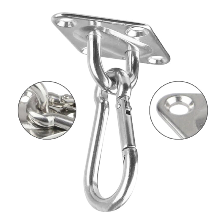 2 PCS 8mm 316 Stainless Steel Sand Bag Ceiling Hook Heavy Duty Swing Hangers - Tents & Accessories by PMC Jewellery | Online Shopping South Africa | PMC Jewellery