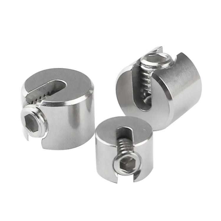 2 PCS M8x3 316 Stainless Steel Garden Wire Rope Fixed Clip - Garden Hand Tools by PMC TechLife | Online Shopping South Africa | PMC TechLife