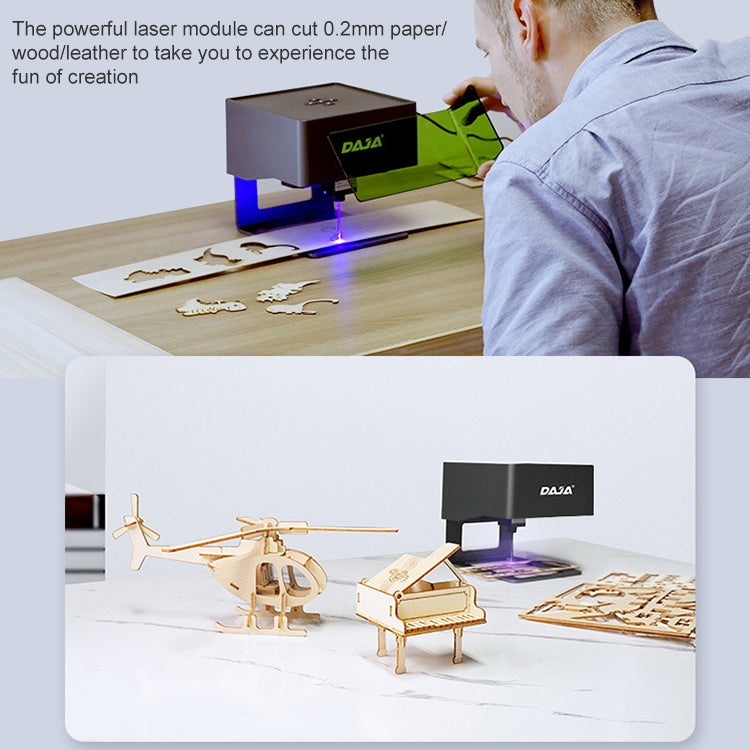 DAJA DJ6 Mini Laser CNC DIY Engraving Machine(US Plug) - free shipping - PMC Jewellery - Order now!