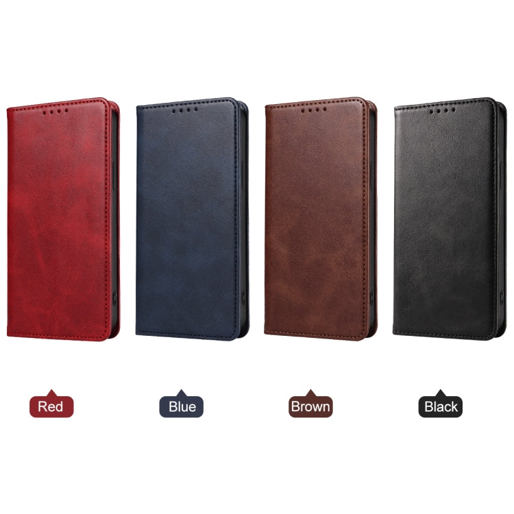 For OPPO A74 5G Magnetic Closure Leather Phone Case(Black) - OPPO Cases by PMC TechLife | Online Shopping South Africa | PMC TechLife | Buy Now Pay Later Mobicred
