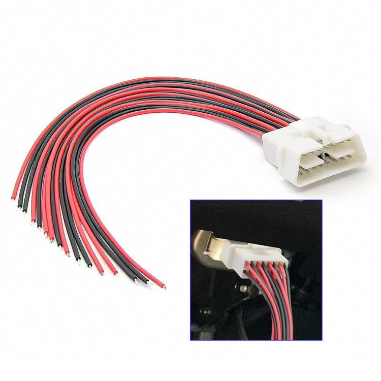 30cm 16Pin Fixed Terminal Extension Cable Male Plug - Cables & Connectors by PMC Jewellery | Online Shopping South Africa | PMC Jewellery | Buy Now Pay Later Mobicred