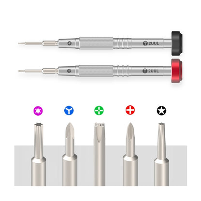 2UUL Convex Cross 2.5mm Colorful Flyshaft Screwdriver - Screwdriver by 2UUL | Online Shopping South Africa | PMC Jewellery | Buy Now Pay Later Mobicred