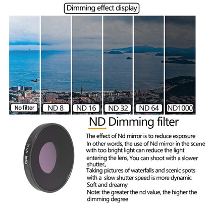JSR LS ND16 Lens Filter For DJI Osmo Action 3 -  by PMC Jewellery | Online Shopping South Africa | PMC Jewellery