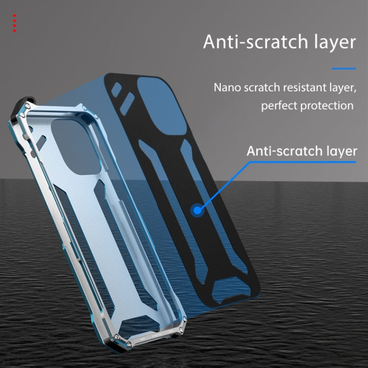 For iPhone 14 Pro Max R-JUST RJ17 Shockproof Armor Metal Phone Case(Black) - iPhone 14 Pro Max Cases by R-JUST | Online Shopping South Africa | PMC TechLife | Buy Now Pay Later Mobicred
