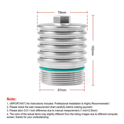 For Audi Car DSG-6 DQ250 Cool Flow Aluminum Oil Filter Housing 02E305045 - Engine Fittings by PMC Jewellery | Online Shopping South Africa | PMC Jewellery | Buy Now Pay Later Mobicred