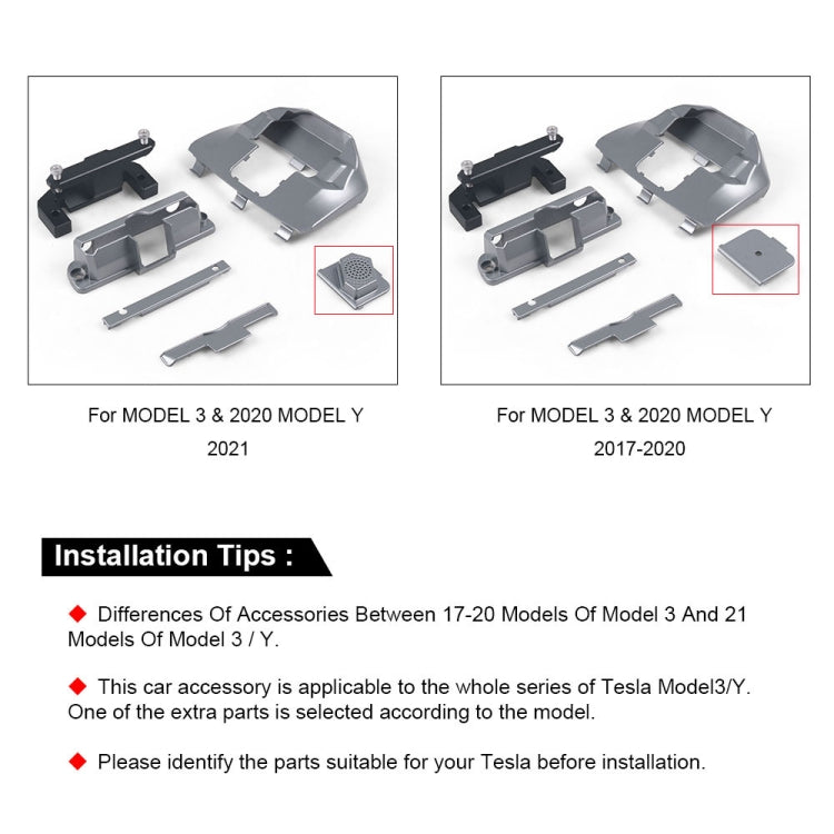 For Tesla Model 3 / Y 2017-2022 Car Monitor Rotation Mount - Car Holders by PMC Jewellery | Online Shopping South Africa | PMC Jewellery | Buy Now Pay Later Mobicred