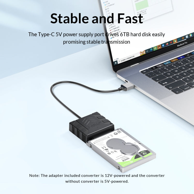 ORICO UTS1 USB 3.0 2.5-inch SATA HDD Adapter, Cable Length:0.3m - USB to IDE / SATA by ORICO | Online Shopping South Africa | PMC Jewellery | Buy Now Pay Later Mobicred