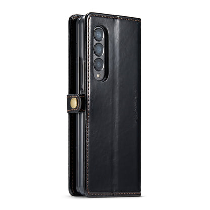 For Samsung Galaxy Z Fold4 CaseMe 003 Crazy Horse Texture Leather Phone Case(Black) - Galaxy Z Fold4 5G Cases by CaseMe | Online Shopping South Africa | PMC Jewellery | Buy Now Pay Later Mobicred