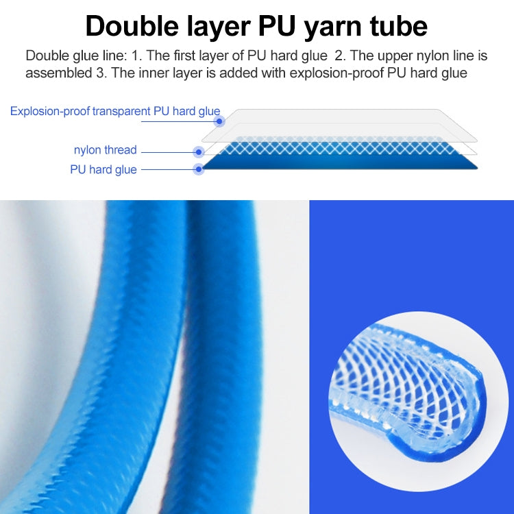 LAIZE Automatic Retractable Air Hose Reel Pneumatic PU Tube, Specification:10x6.5mm, 10m - free shipping - PMC TechLife - Order now!